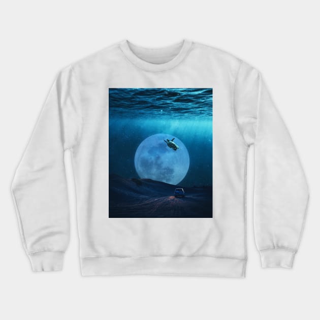 DEEP SEA GALAXY. Crewneck Sweatshirt by LFHCS